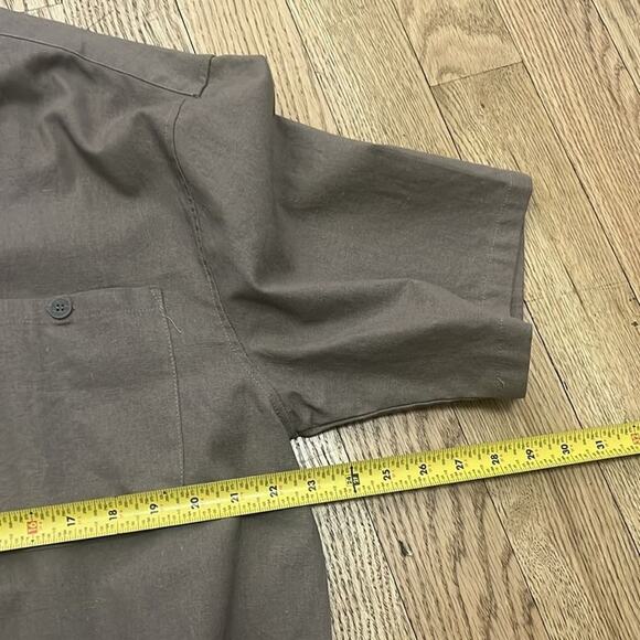 NWT TRUST LINEN BLEND MENS SHIRT SIZE XL - Picture 5 of 6